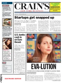 Startups Get Snapped Up