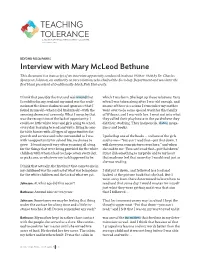Teaching Tolerance