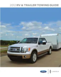 2012 RV & Trailer Towing Guide
