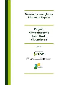 Project Klimaatgezond Zuid-Oost- Vlaanderen