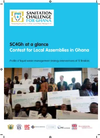 Sc4gh at a Glance Contest for Local Assemblies in Ghana