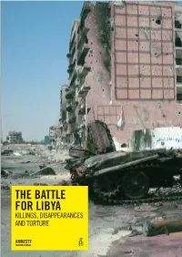 The Battle for Libya