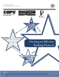Creating an Effective Stalking Protocol