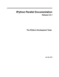 Ipython Parallel Documentation Release 6.2.1