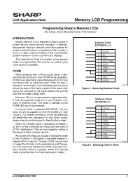 Memory LCD Programming.Fm