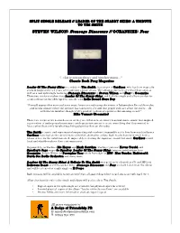 Stoneage Dinosaurs / Fear Split Single Press Release