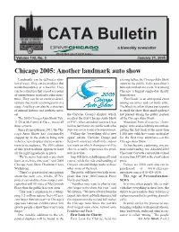 CATA Bulletin a Biweekly Newsletter