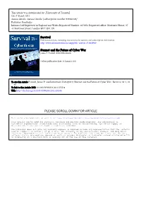 Survival Stuxnet and the Future of Cyber