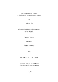 The Canticle of Spiritual Direction: a Transformative Approach to the Song of Songs