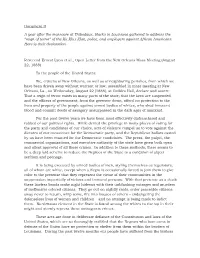 Document II a Year After the Massacre at Thibodaux, Blacks in Louisiana