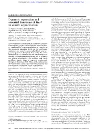 Dynamic Expression and Essential Functions of Hes7 in Somite Segmentation