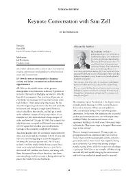 Keynote Conversation with Sam Zell