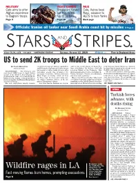 US to Send 2K Troops to Middle East to Deter Iran