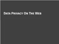 Data Privacy on the Web