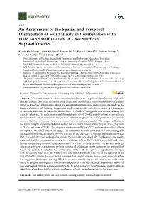 An Assessment of the Spatial and Temporal Distribution of Soil Salinity in Combination with Field and Satellite Data: a Case Study in Sujawal District