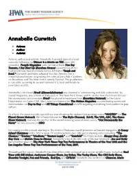 Annabelle Gurwitch