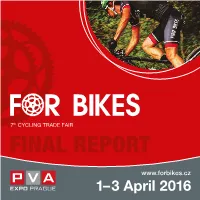 FOR BIKES Final Report 2016