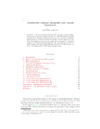 Symplectic Operad Geometry and Graph Homology