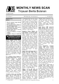 Monthly News Scan