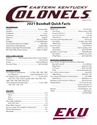 2021 Quick Facts.Indd