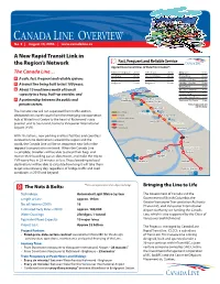 Canada Line Overview