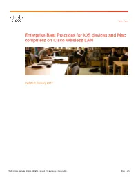 Enterprise Best Practices for Ios Devices On