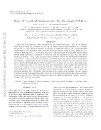 Origin of Spin-Orbit Misalignments: the Microblazar V4641 Sgr