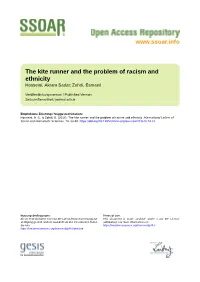 The Kite Runner and the Problem of Racism and Ethnicity Hosseini, Akram Sadat; Zohdi, Esmaeil
