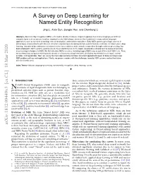 A Survey on Deep Learning for Named Entity Recognition