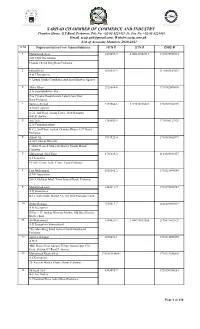 Final Voter List (Associate) 2020-21
