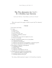 The Tits Alternative for Out(Fn) II: a Kolchin Type Theorem