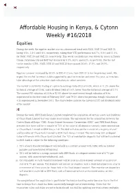 Cytonn Report a Product of Cytonn Technologies