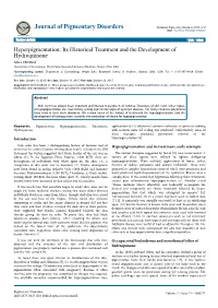 Hyperpigmentation
