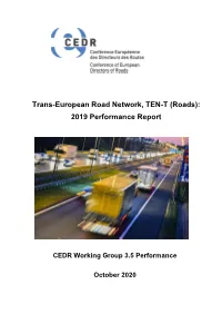2019 TEN-T Performance Report