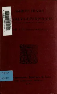 Amritabindu Kaivalya Comm Mahadevasastri Sans-En.Pdf
