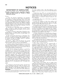 NOTICES Tive Code of 1929 (71 P.S