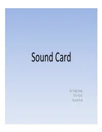 P11-Sound Card