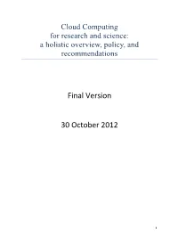 Final Version 30 October 2012
