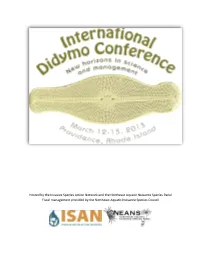 Hosted by the Invasive Species Action Network and the Northeast Aquatic