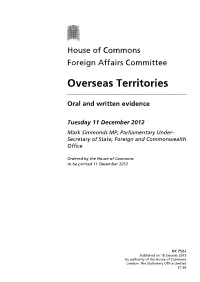 Overseas Territories
