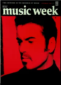 Wv • 1 Music Week GEORGE MICHAEL SONGS from the LAST CENTURY