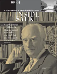 He Will Forever Be with Us in Spirit As a Great Man and As a Role Model of How to Do and Live Science.” –HEINER WESTPHAL