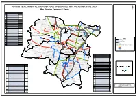 (HMDA CORE AREA) Map Showing Commercial Roads