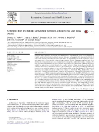 Sediment Flux Modeling
