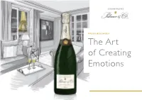 The Art of Creating Emotions CHAMPAGNE PALMER & CO the ART of CREATING EMOTIONS