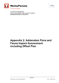 Appendix 2: Addendum Flora and Fauna Impact Assessment Including Offset Plan