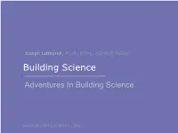 Building Science 2006