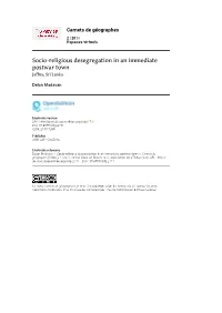 Socio-Religious Desegregation in an Immediate Postwar Town Jaffna, Sri Lanka