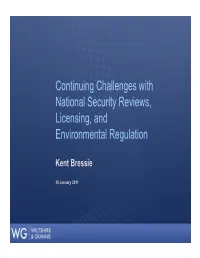 11 in Honolulu, Hawaii, Re Continuing National Security, Licensing, And
