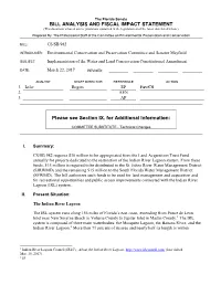 BILL ANALYSIS and FISCAL IMPACT STATEMENT Please
